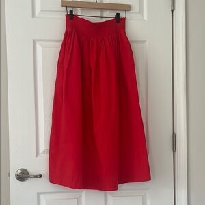 Calvin Klein midi/maxi cotton skirt